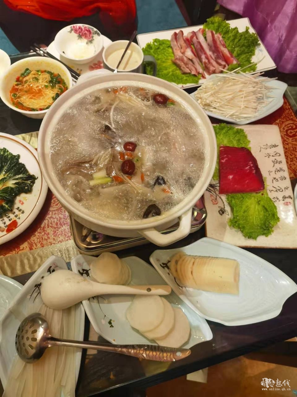 开锅羊肉很不错