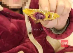紫薯小丸子和南瓜煎饼的做法图解12