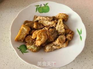 豇豆炒油炸茄子