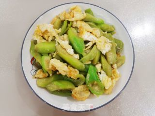丝瓜炒鸡蛋的做法步骤：8